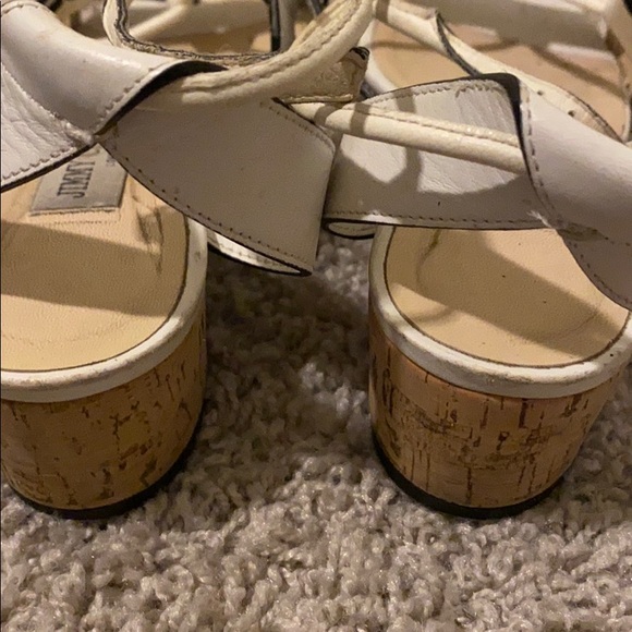 White Jimmy Choo Sandals - Picture 5 of 5